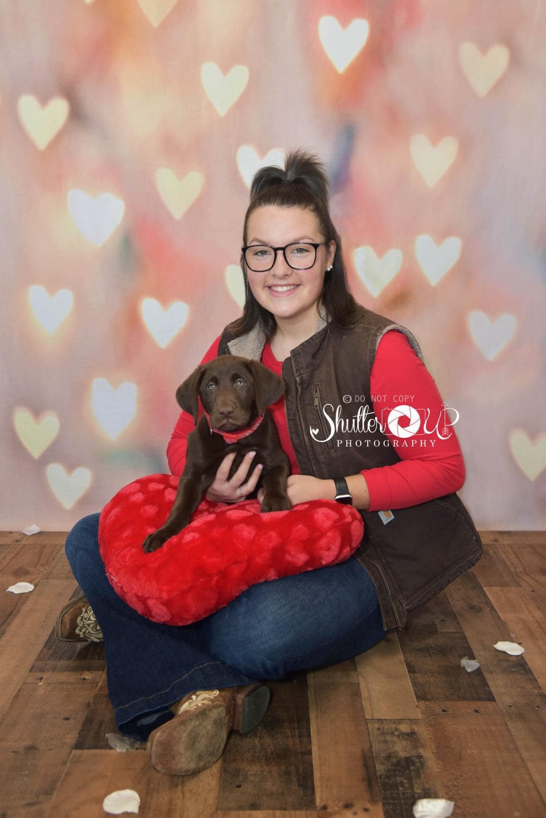 Kate Décors Bokeh Amour Jaune Saint-Valentin Toile de fond pour la photographie - Kate Backdrop FR