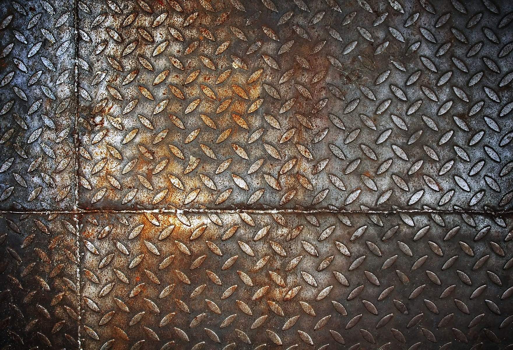 Katebackdrop隆锚oKate Dark Sewer iron Computer Printed Rubber Floor Mat