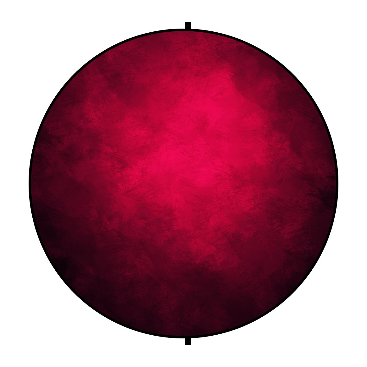 Kate Toile de fond pliable ronde mixte de texture abstraite rouge / verte pour la photographie 5X5ft(1.5x1.5m)