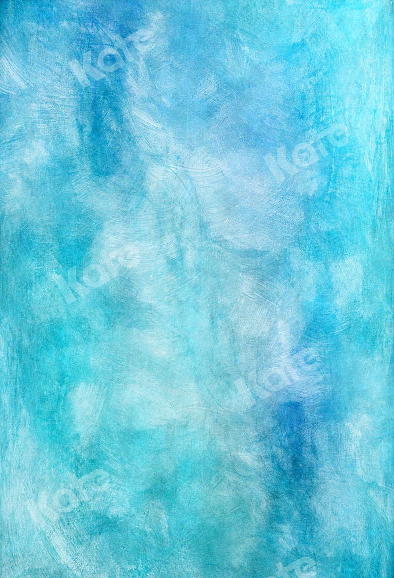 Kate Abstrait Bleu clair Toile de fond pour la photographie - Kate Backdrop FR