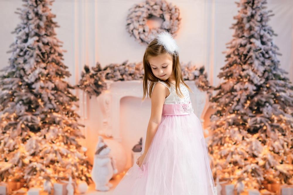 Kate toile de fond de cheminée blanche de Noël pour la photographie - Kate Backdrop FR