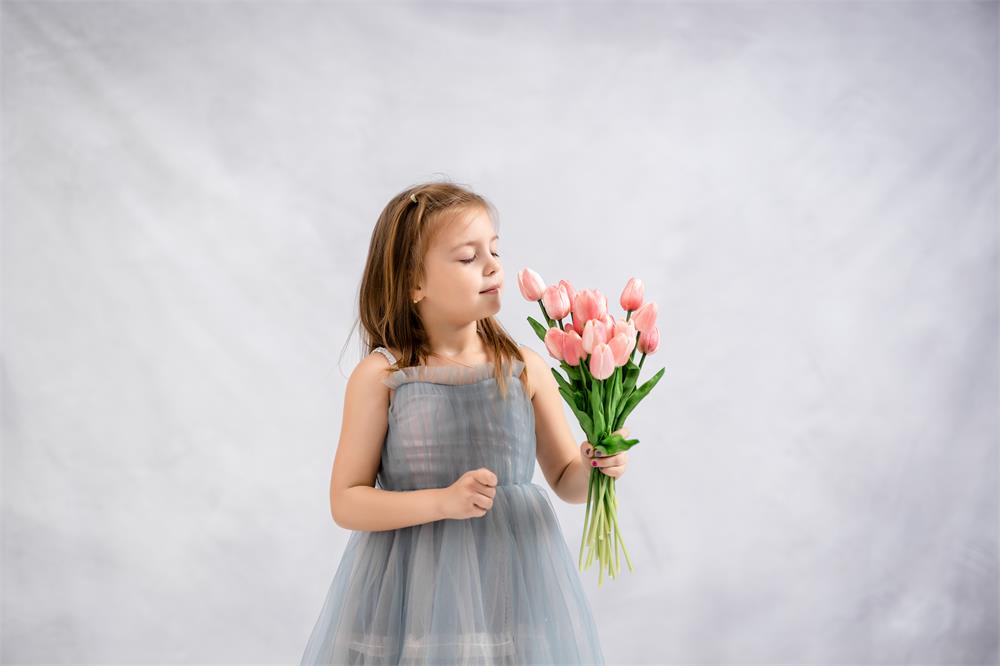 Kate Texture Abstrait Tons gris Beaux-arts Toile de fond conçue par Veronika Gant - Kate Backdrop FR