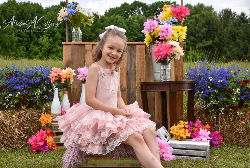 Kate Support de fleurs Été Extérieur Toile de fond conçu par AAE Photographie - Kate Backdrop FR