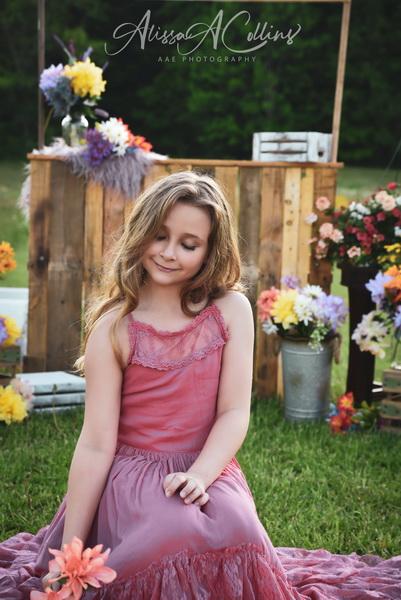 Kate Support de fleurs Été Extérieur Toile de fond conçu par AAE Photographie - Kate Backdrop FR