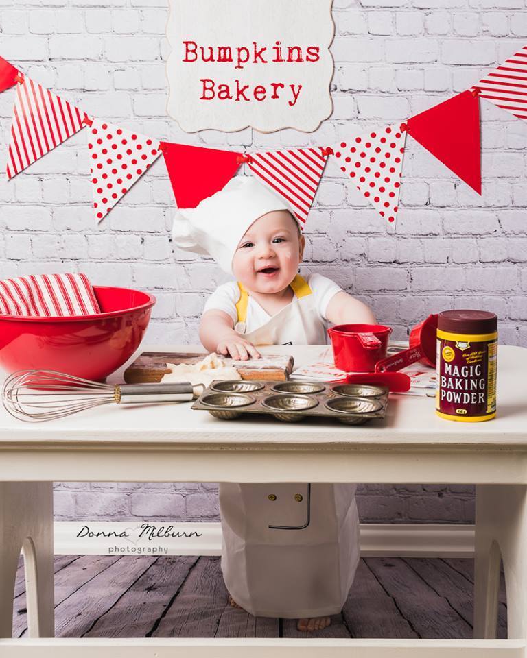 Kate Mur de brique Blanc Anniversaire Toile de fond pour la photographie - Kate Backdrop FR