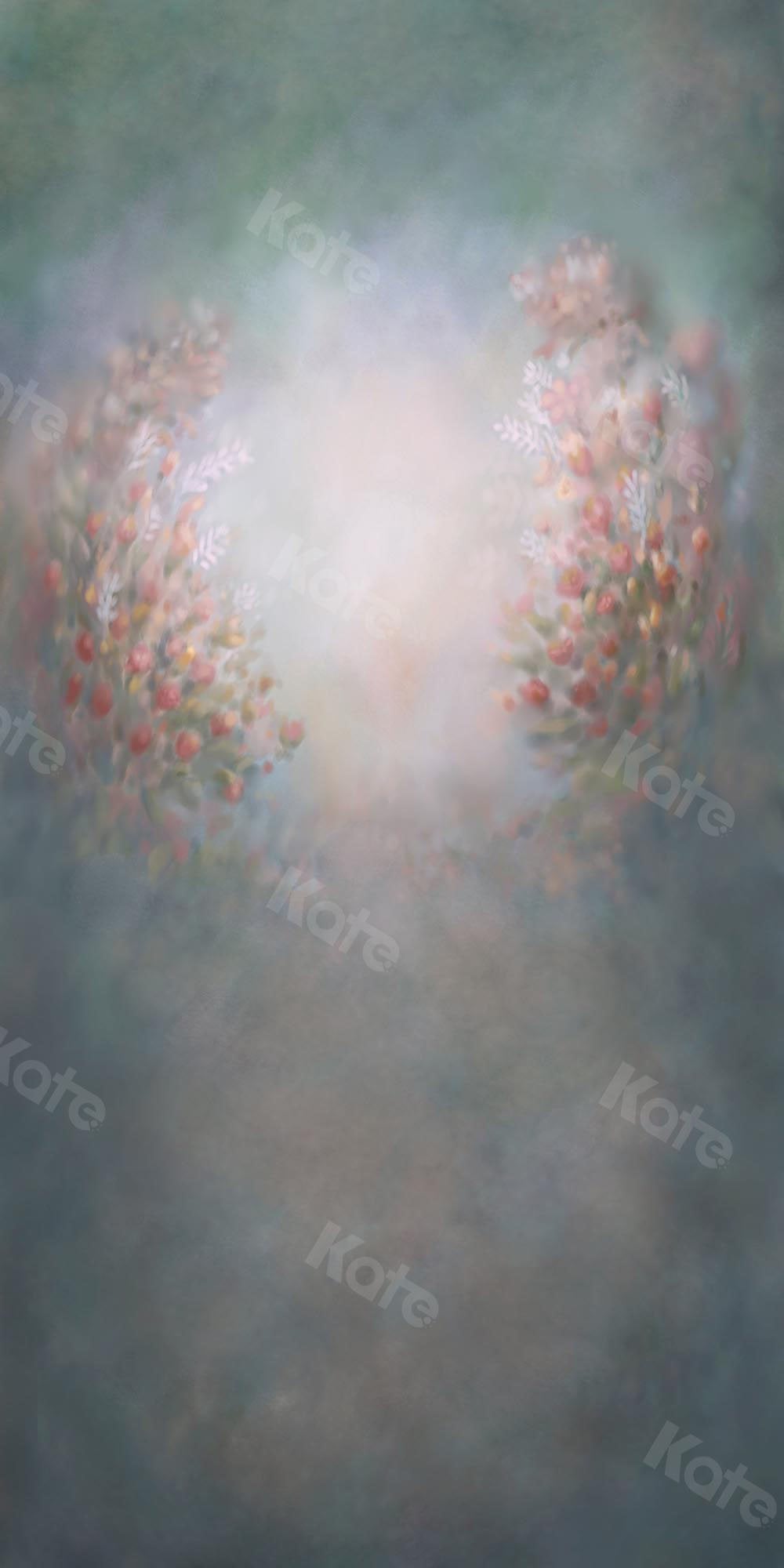 Kate Balayage Beaux-arts Abstrait Motif floral Toile de fond pour la photographie