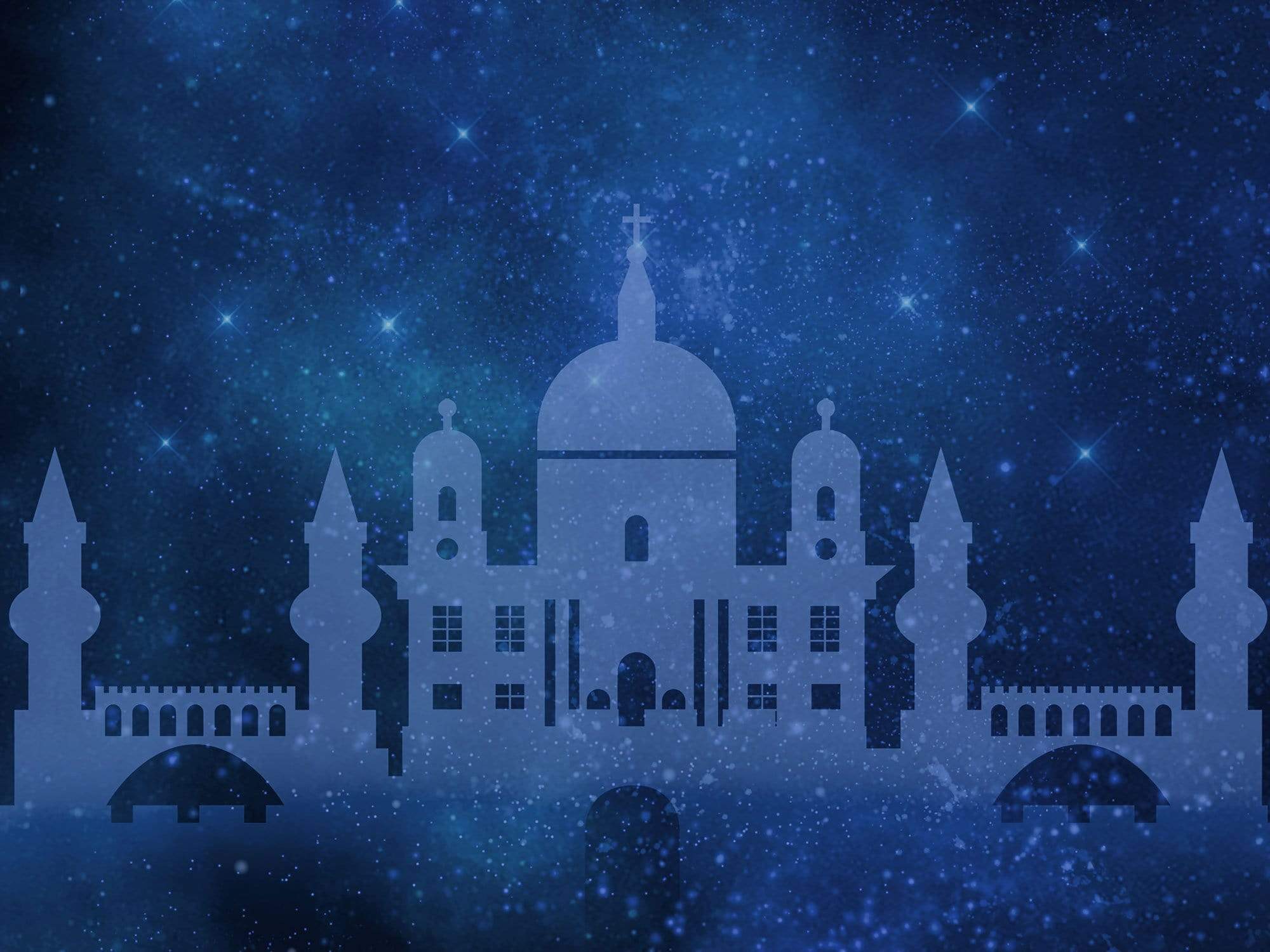 Katebackdrop£ºKate Castle Starry Sky Backdrop for Children Photography Designed By Jerry_Sina