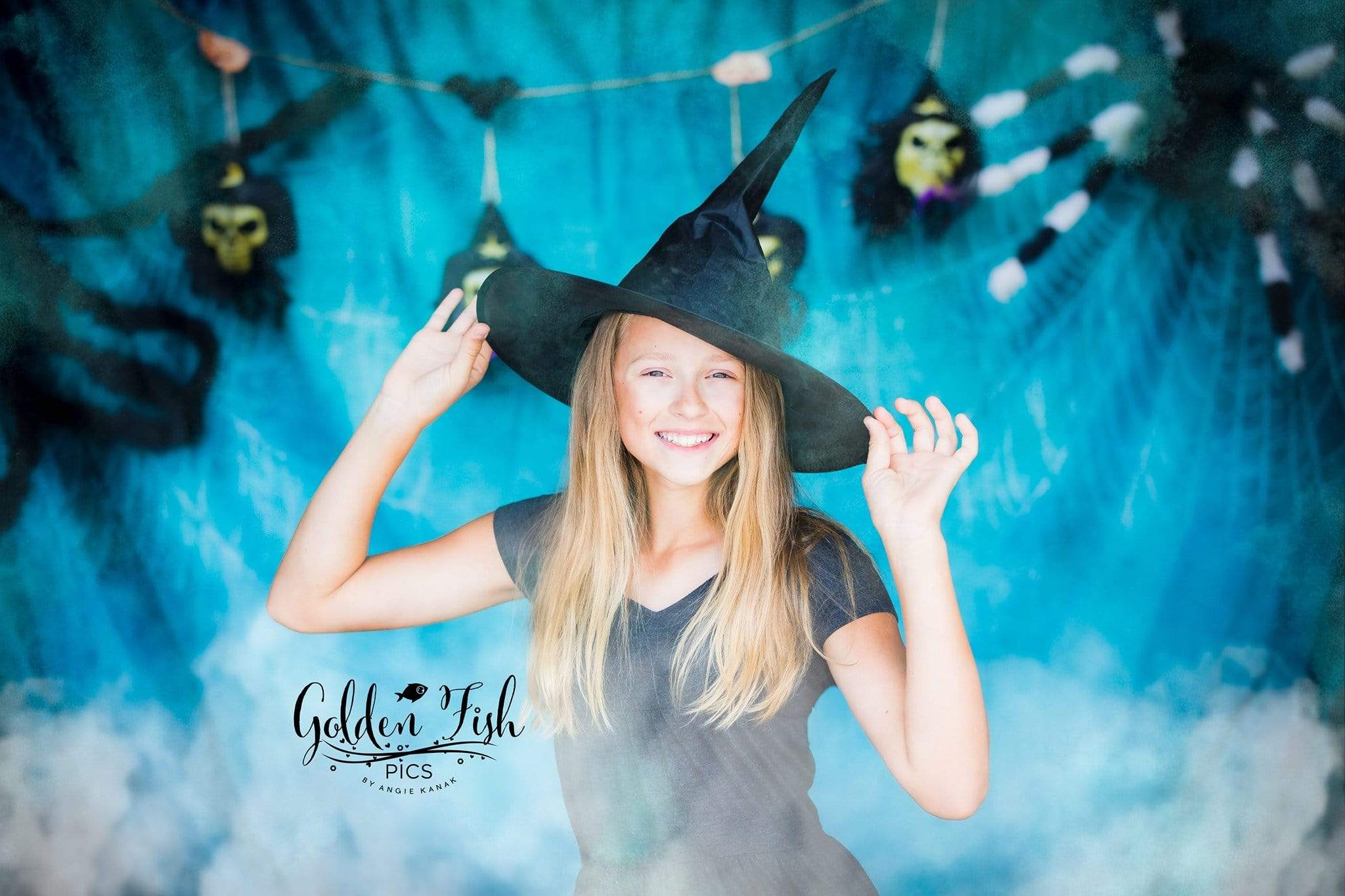 Katebackdrop£ºKate Halloween Spider Web Props Backdrop Photography Designed By Jerry_Sina