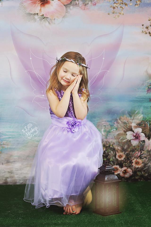 Katebackdrop£ºKate Vintage Flowers Bokeh Smog Backdrop for Photography Designed by JFCC