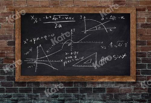 Kate retour à l'école tableau noir photo de fond - Kate Backdrop FR