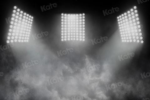 Kate Lumière brumeuse Sport Noir Blanc Toile de fond pour la photographie - Kate Backdrop FR