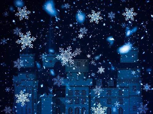 Katebackdrop£ºKate Winter Castle Backdrop for Photography Designed by JFCC