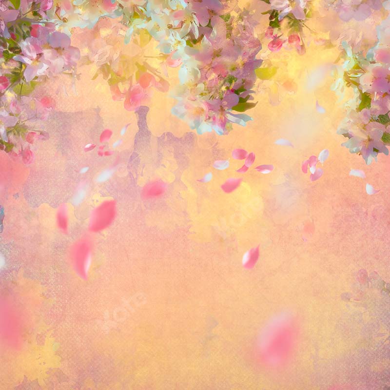 Kate Printemps Beaux-arts Fleurs brumeuses Toile de fond conçue par Chain Photographie - Kate Backdrop FR