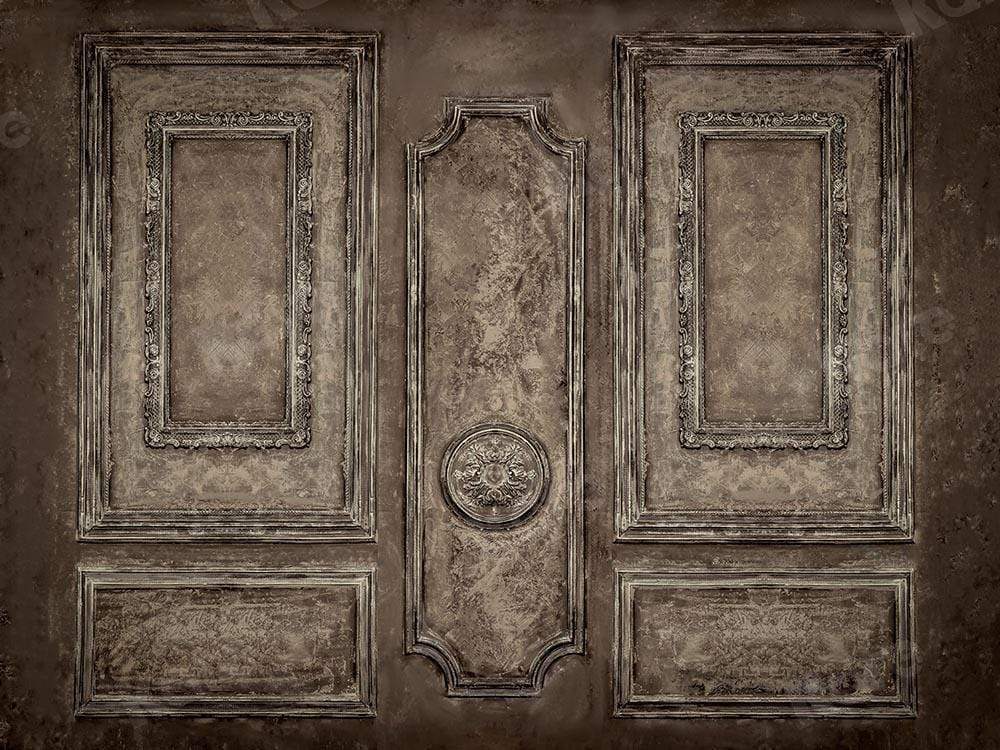 Kate Murale Rétro Marron clair Toile de fond conçue par Chain Photographie - Kate Backdrop FR