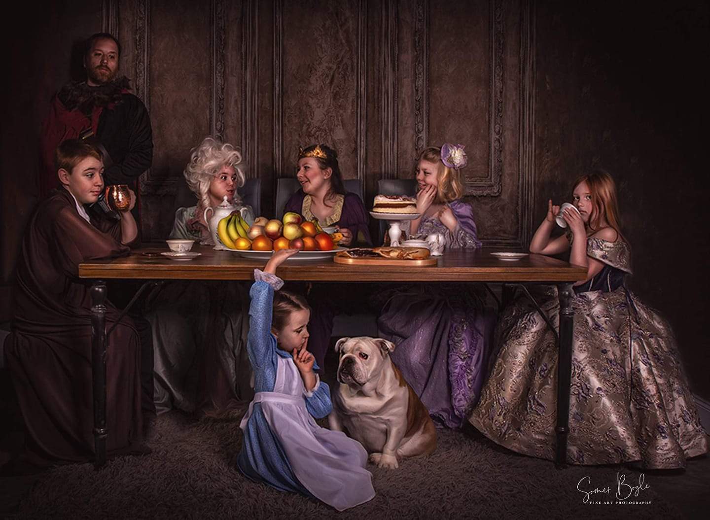 Kate Murale Rétro Marron clair Toile de fond conçue par Chain Photographie - Kate Backdrop FR