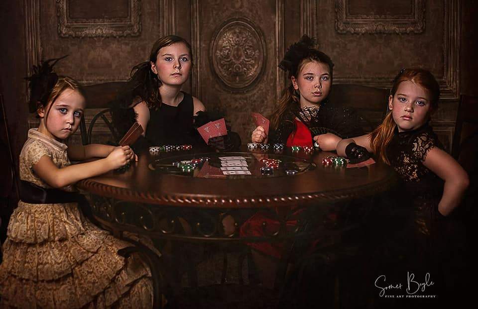 Kate Murale Rétro Marron clair Toile de fond conçue par Chain Photographie - Kate Backdrop FR