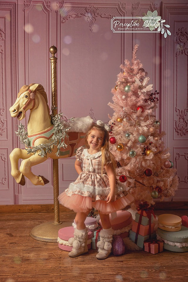 Kate Murale Rétro Rose Toile de fond conçu par Chain Photographie - Kate Backdrop FR