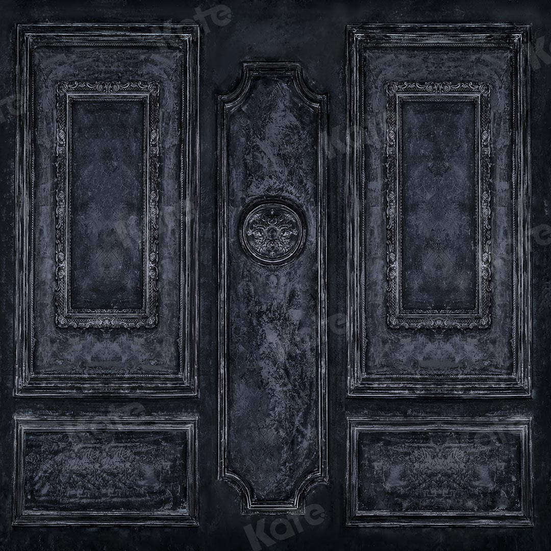 Kate Bleu foncé Vintage Mur Boudoir Mariage Toile de fond conçu par Chain Photographie - Kate Backdrop FR