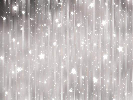 Katebackdrop：Kate Sliver Glitter Background Wall Shiny Five Star Backdrop