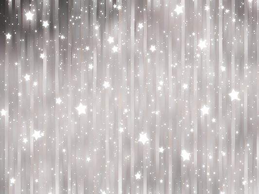 Katebackdrop:Kate Sliver Glitter Background Wall Shiny Five Star Backdrop