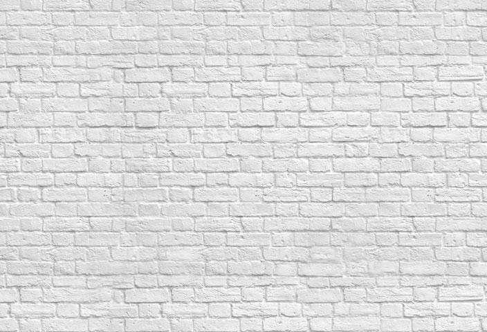 Kate Mur de briques Blanc Photographie Graduation Toile de fond - Kate Backdrop FR