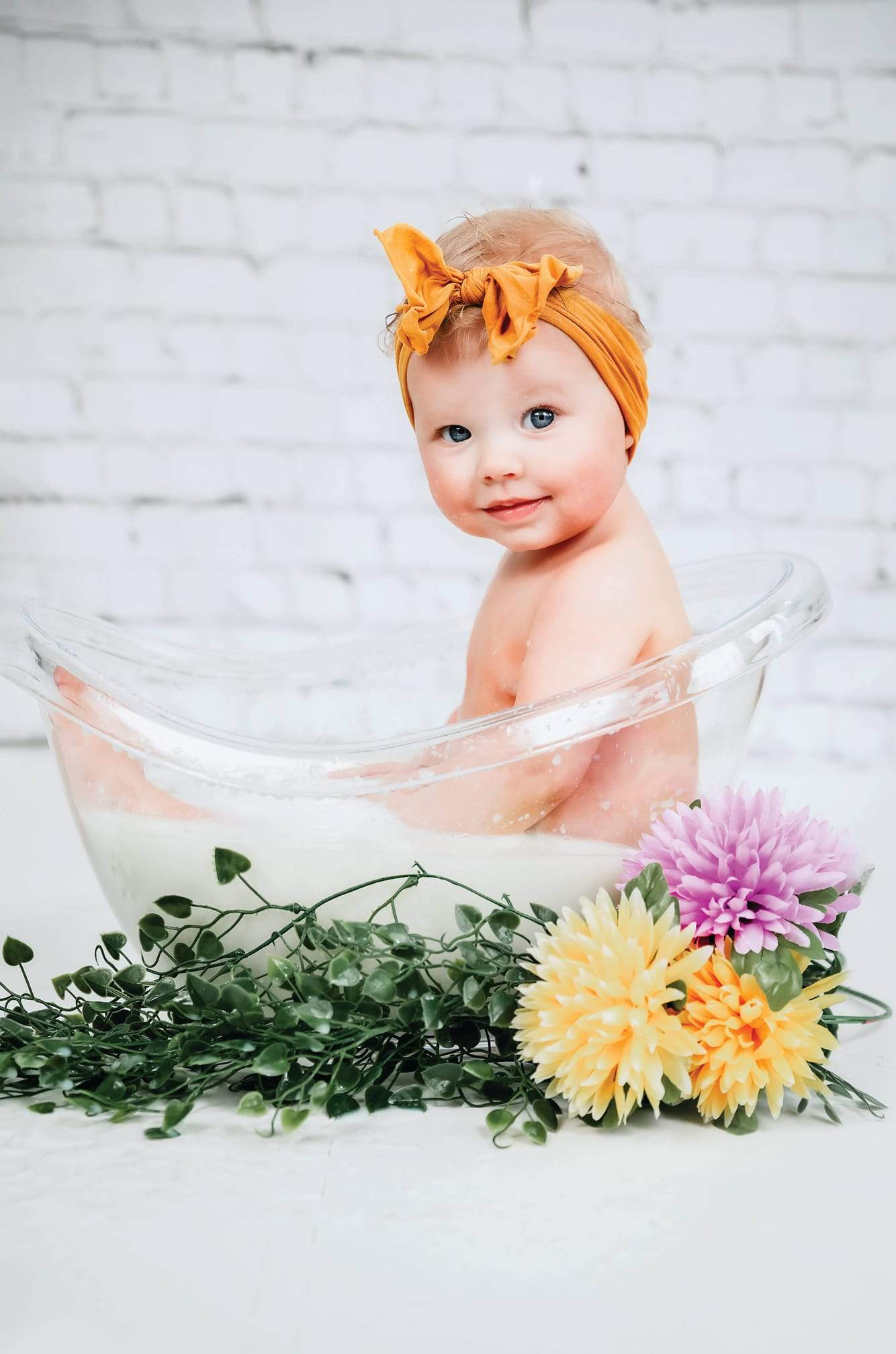 Kate Mur de briques Blanc Photographie Graduation Toile de fond - Kate Backdrop FR