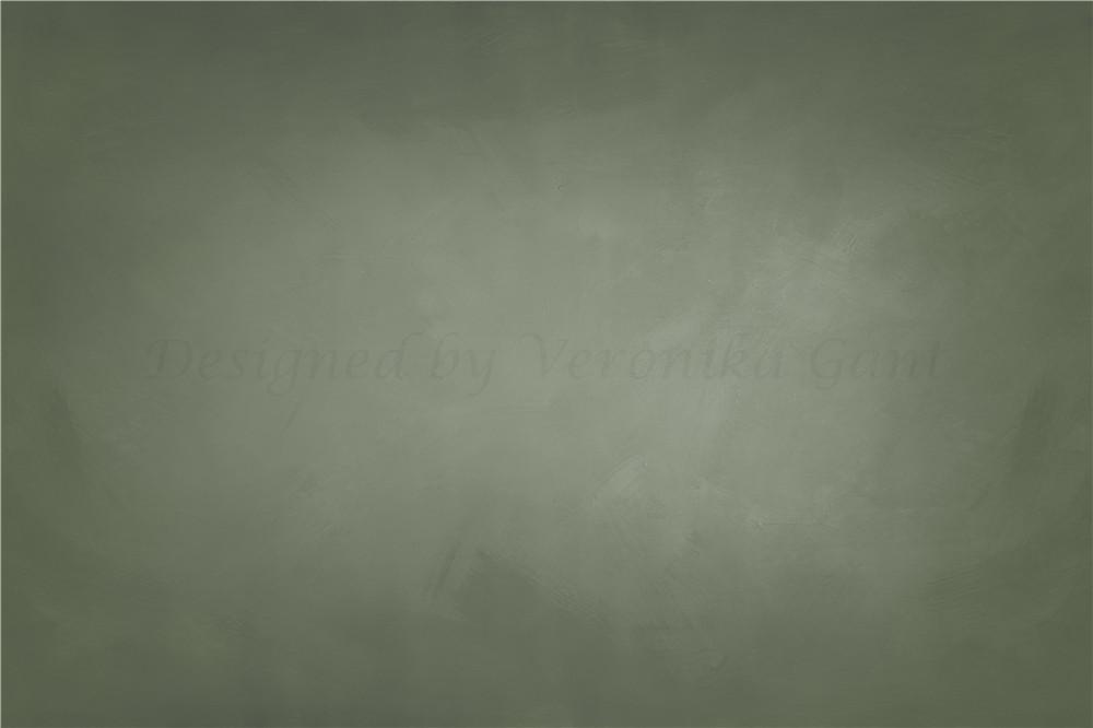 Kate Beaux-arts Vert clair Texture abstraite Toile de fond conçue par Veronika Gant - Kate Backdrop FR