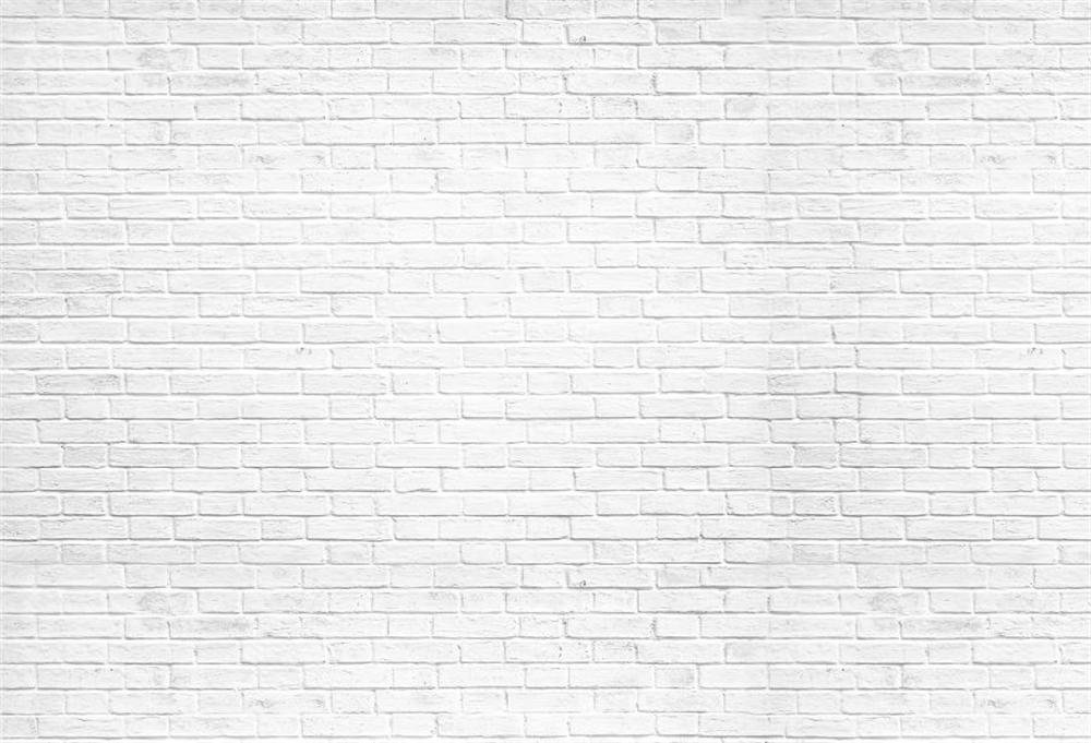 Kate Mur de briques Rétro Gris blanc Toile de fond pour la photographie - Kate Backdrop FR