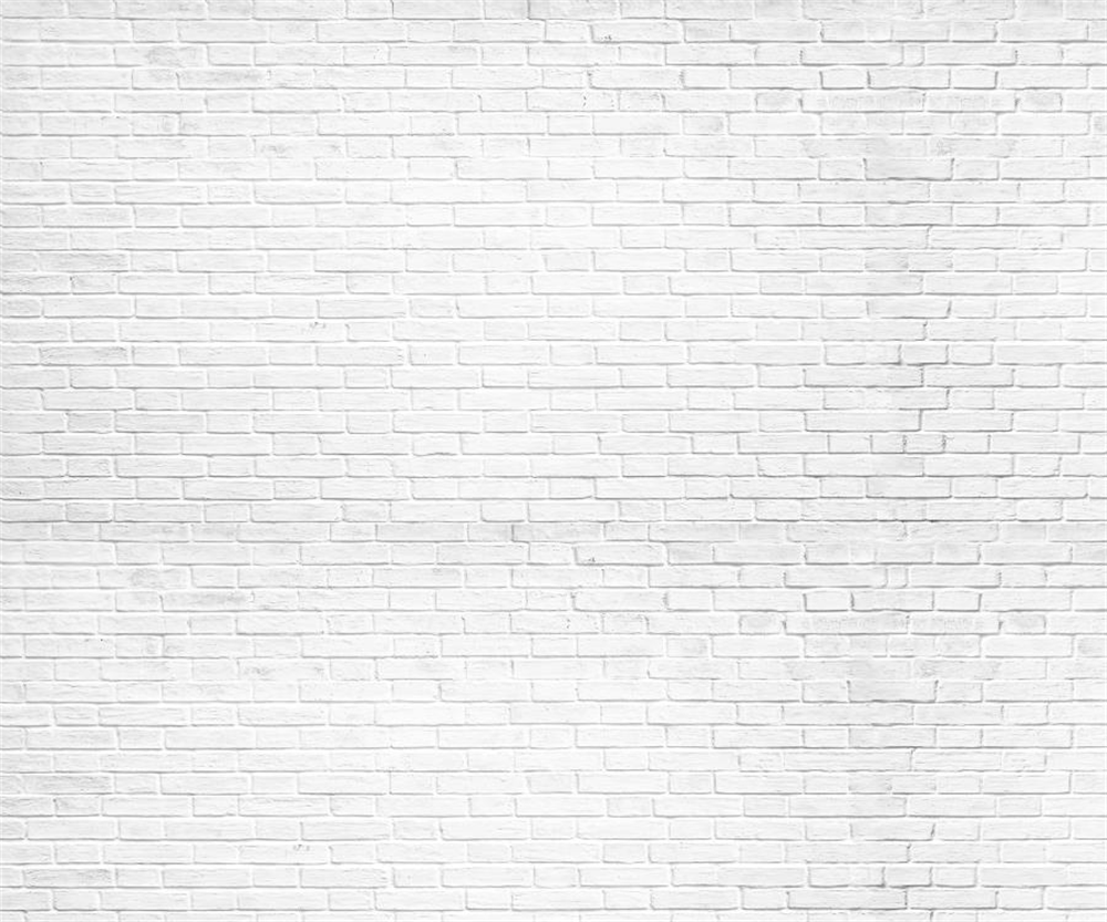 Kate Mur de briques Rétro Gris blanc Toile de fond pour la photographie - Kate Backdrop FR