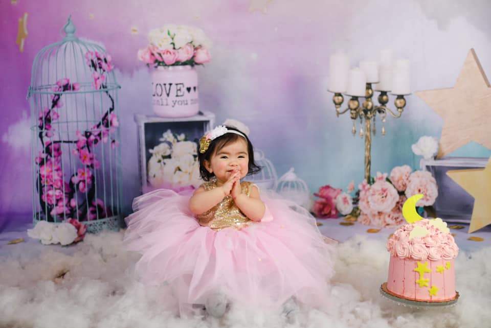 Katebackdrop£ºKate Fantastic Cake smash birthday Backdrop for Photography designed by Studio Gumot