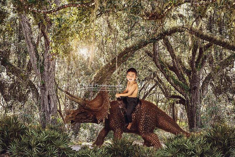 Katebackdrop£ºKate Prehistoric Forest Backdrop designed by Arica Kirby