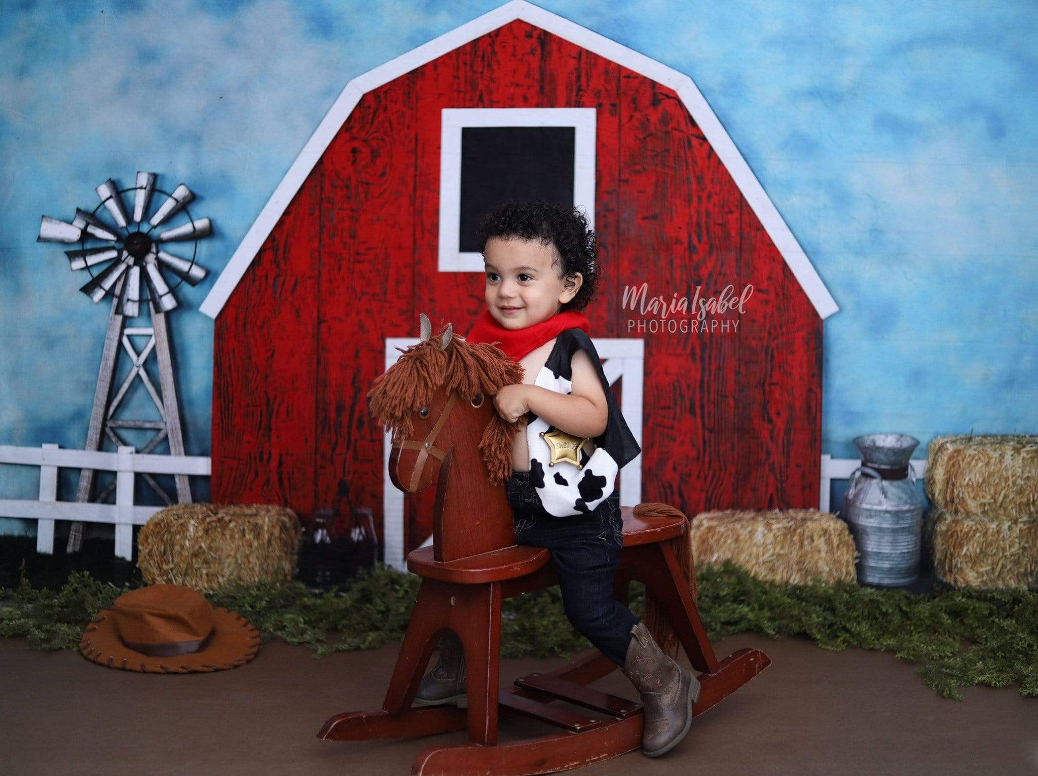 Katebackdrop£ºKate Barnyard Fun Children Summer Backdrops Designed by Arica Kirby