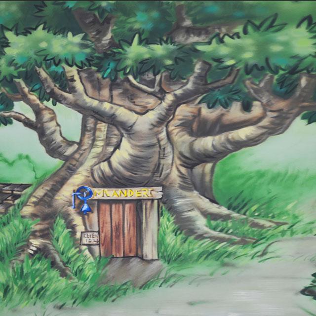 Kate Coin Cabane dans les arbres Forêt Anniversaire Toile de fond conçu par Jerry_Sina - Kate Backdrop FR