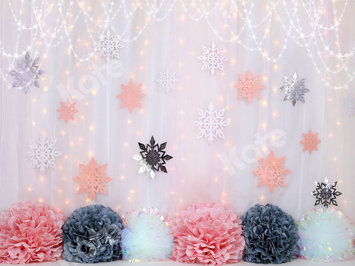 Kate Rose Girly Snow Fantasy Toile de fond