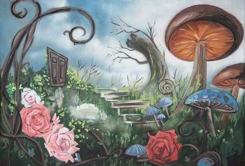 Katebackdrop拢潞Kate Castle Wonderland Backdrop for Photography Designed by JFCC