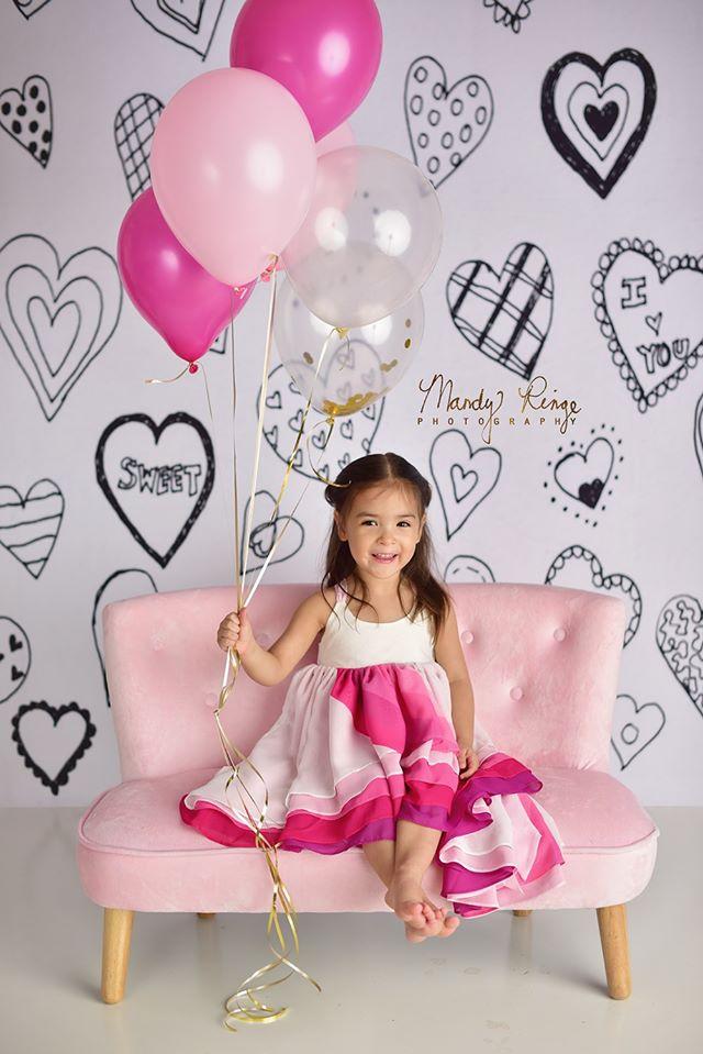 Katebackdrop£ºKate Valentine's Doodles Backdrop Designed By Mandy Ringe Photography