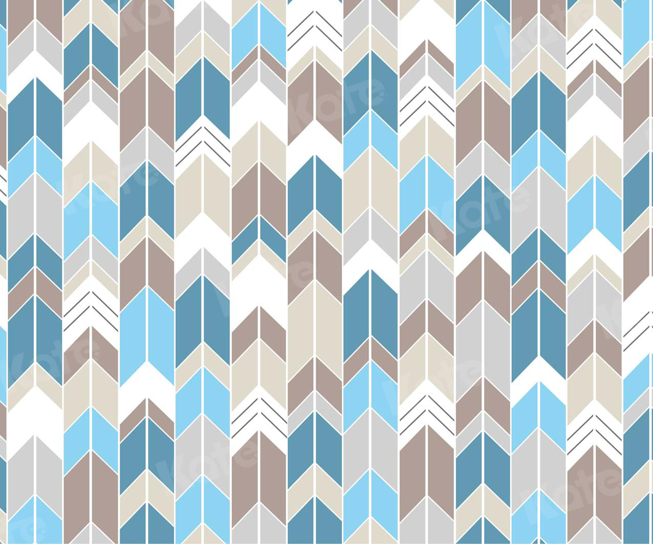 Kate Couleur de lumière transparente Chevron pour toile de fond pour garçons conçue par Krystle Mitchell Photographie