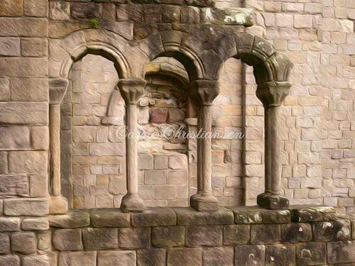 Katebackdrop£ºKate Castle Arch Stone Building Backdrop Designed by Cassie Christiansen Photography