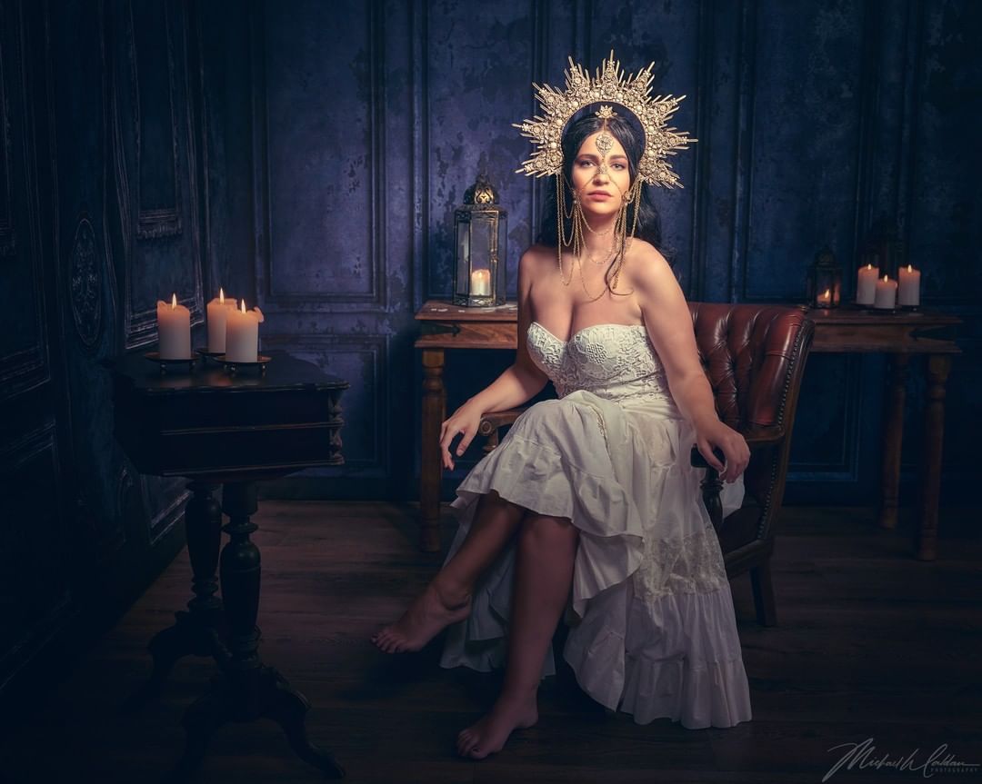 Kate Rétro Bleu Mur Porte Mariage Toile de fond pour la photographie - Kate Backdrop FR