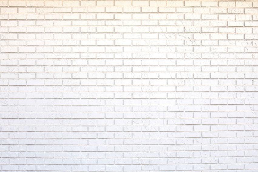 Kate toile de fond de mur rétro en brique blanche pour photographie - Kate Backdrop FR
