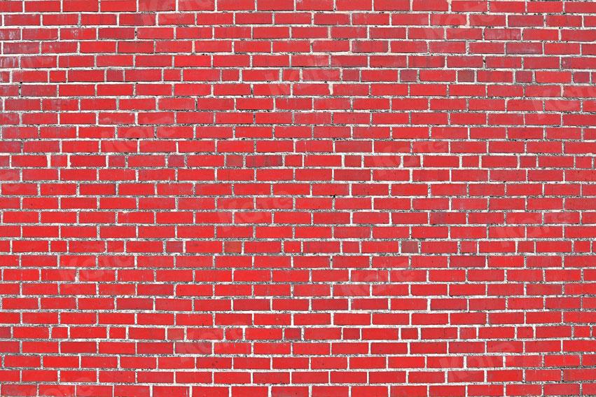 Kate toile de fond de mur rétro en brique rouge pour photographie - Kate Backdrop FR