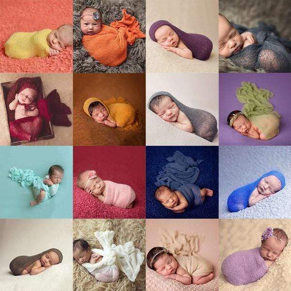 Katebackdrop¡êoNewborn Baby Stretch Wrap Photo Props Wrap-Baby Photography Props