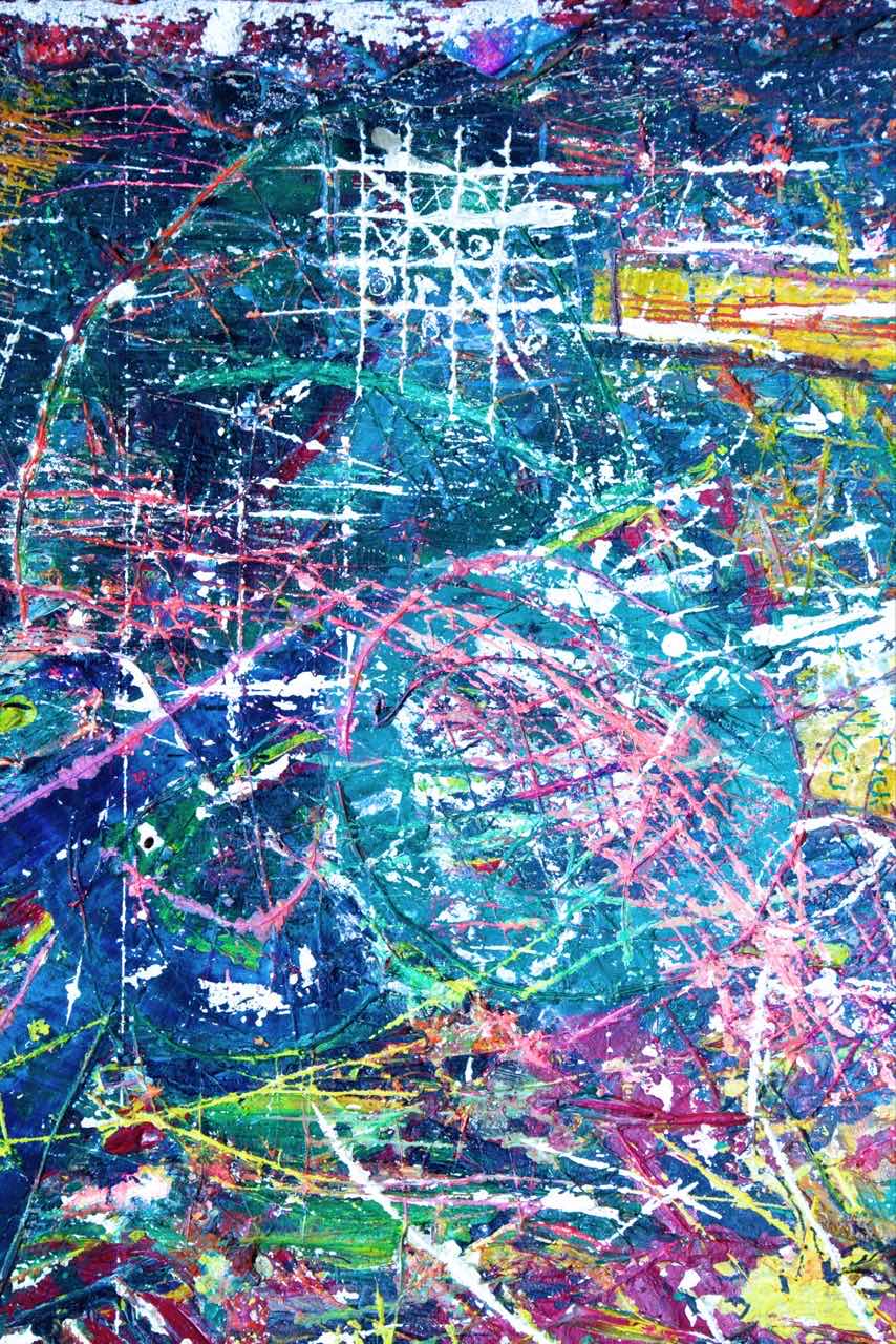 Kate Rayures Mur de graffiti Colorée Photographie Toile de fond - Kate Backdrop FR