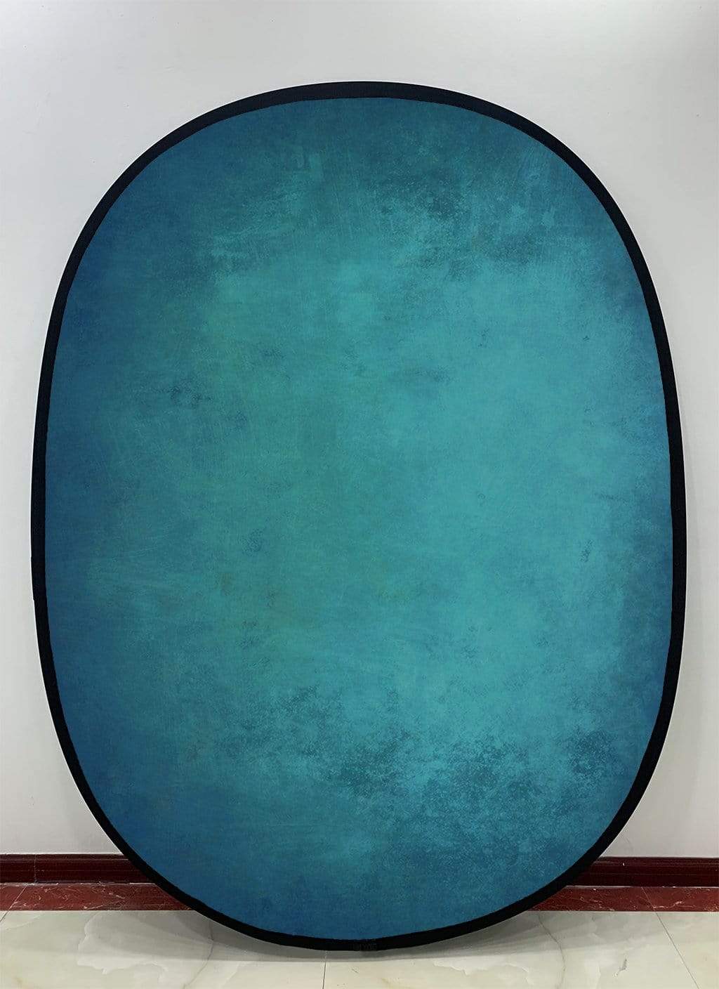 Katebackdrop£ºKate Gray Abstract Texture/ Blue Green Abstract Texture Collapsible Backdrop Photography 5X6.5ft(1.5x2m)