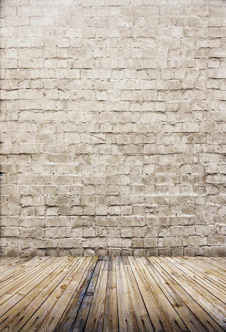 Kate mur de fond rétro brique kaki - Kate Backdrop FR