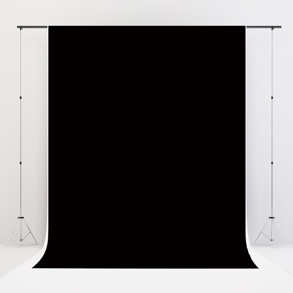Kate Couleur unie Noir Toile de fond Photographie de portrait - Kate Backdrop FR