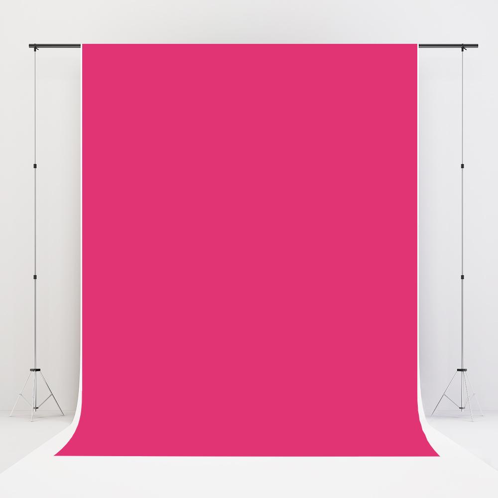 Kate Couleur unie Rose fuchsia Toile de fond Photographie de portrait - Kate Backdrop FR