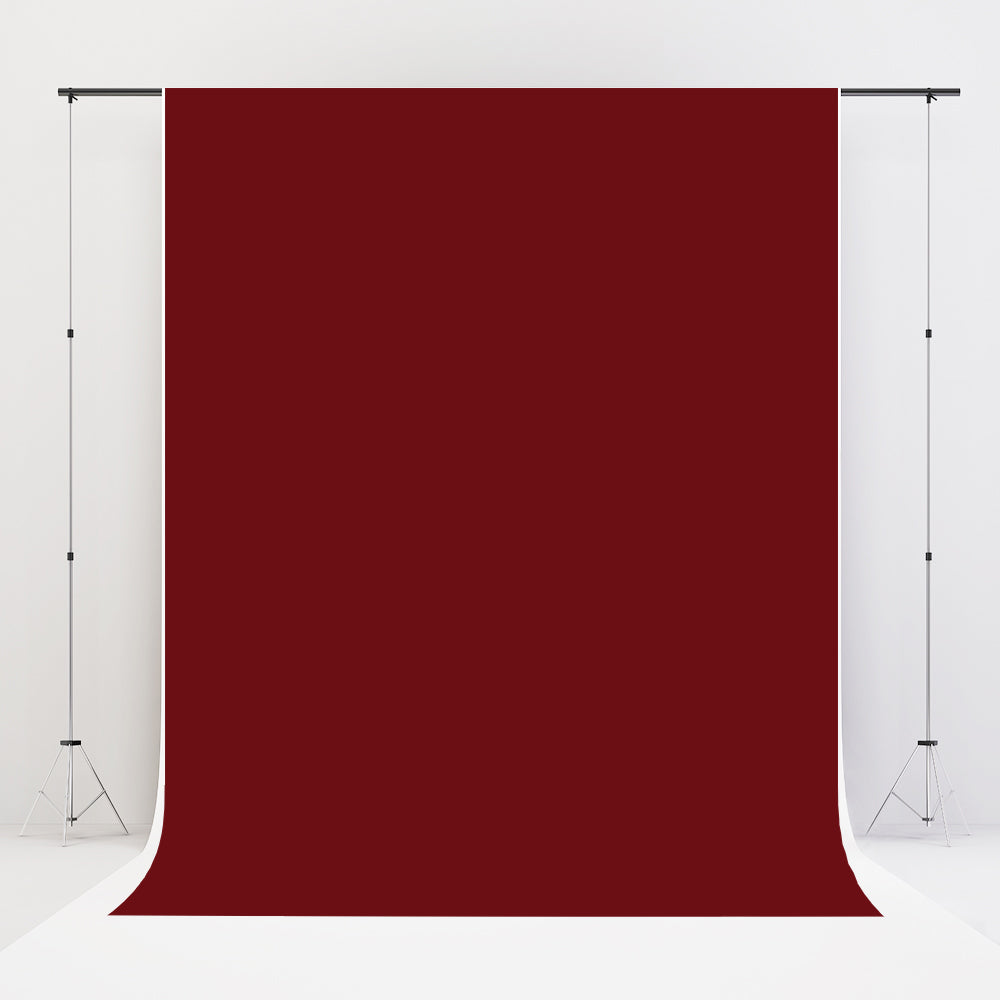 Kate Couleur unie Rouge foncé Toile de fond Photographie de portrait - Kate Backdrop FR