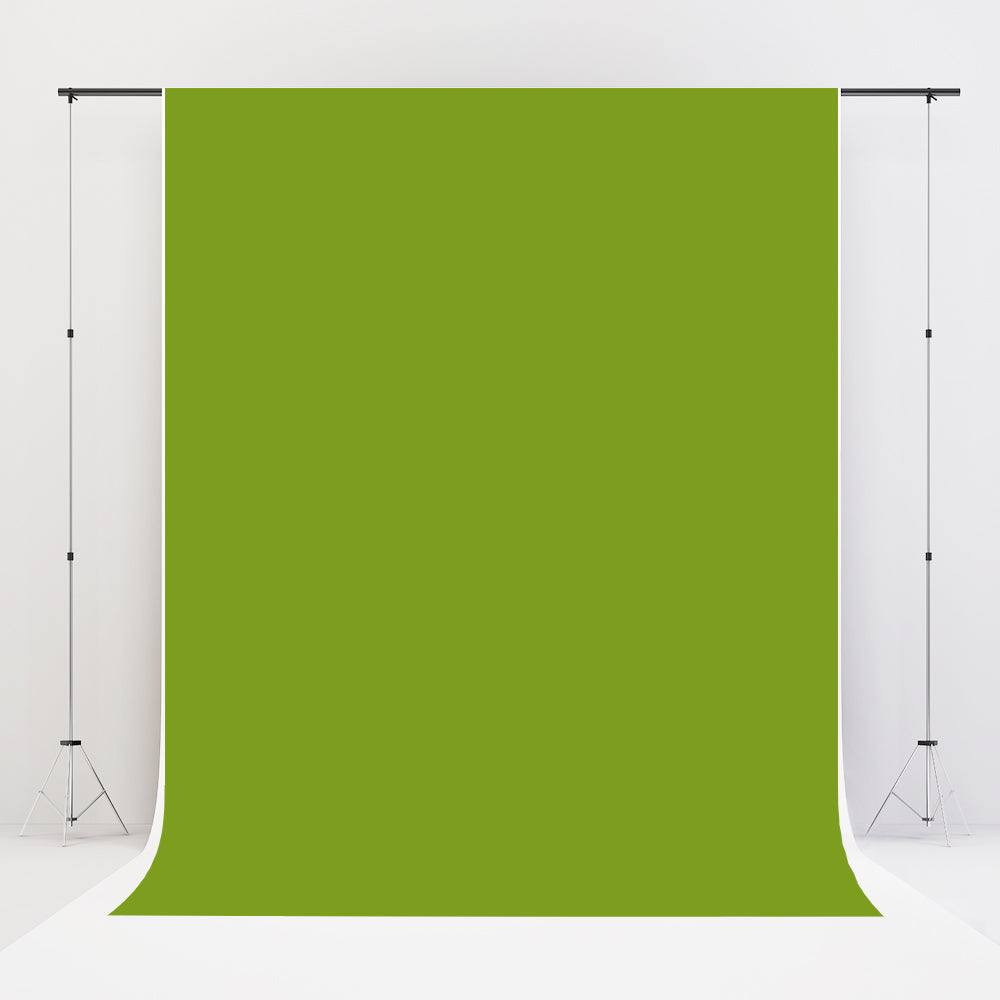 Kate Couleur unie Vert citron Toile de fond Photographie de portrait - Kate Backdrop FR