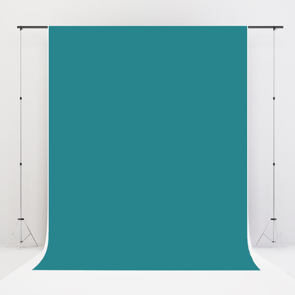 Kate Couleur unie Bleu vert Toile de fond Photographie de portrait - Kate Backdrop FR